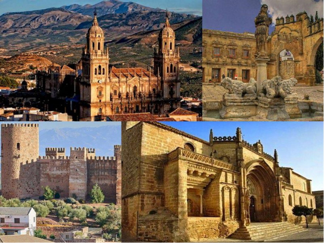 Úbeda, Baeza, Jaén y Baños de la Encina